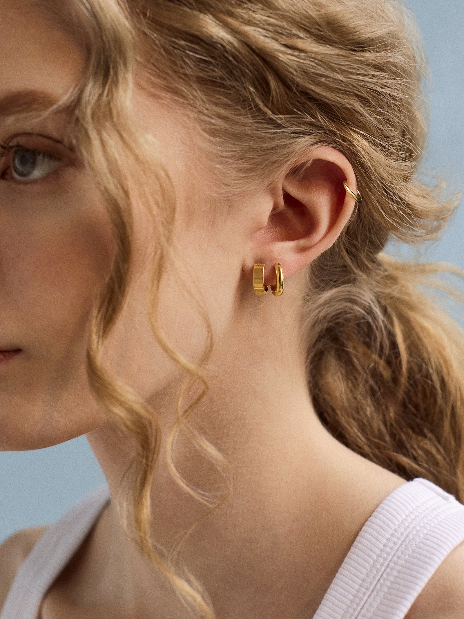 Maris Waterproof Earring Set - Gold