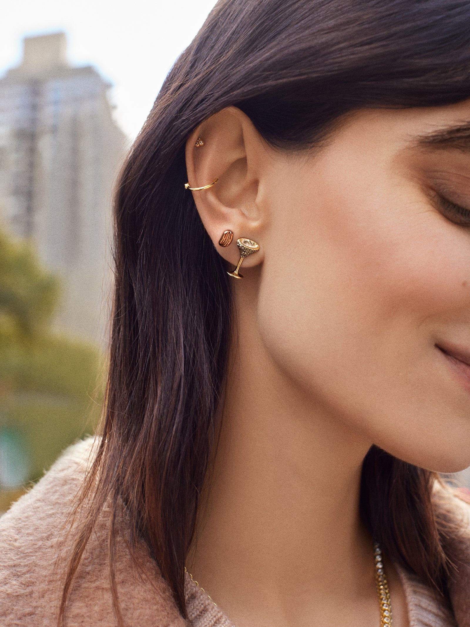 Espresso Yourself Earring Set - Espresso Martini Earring Set