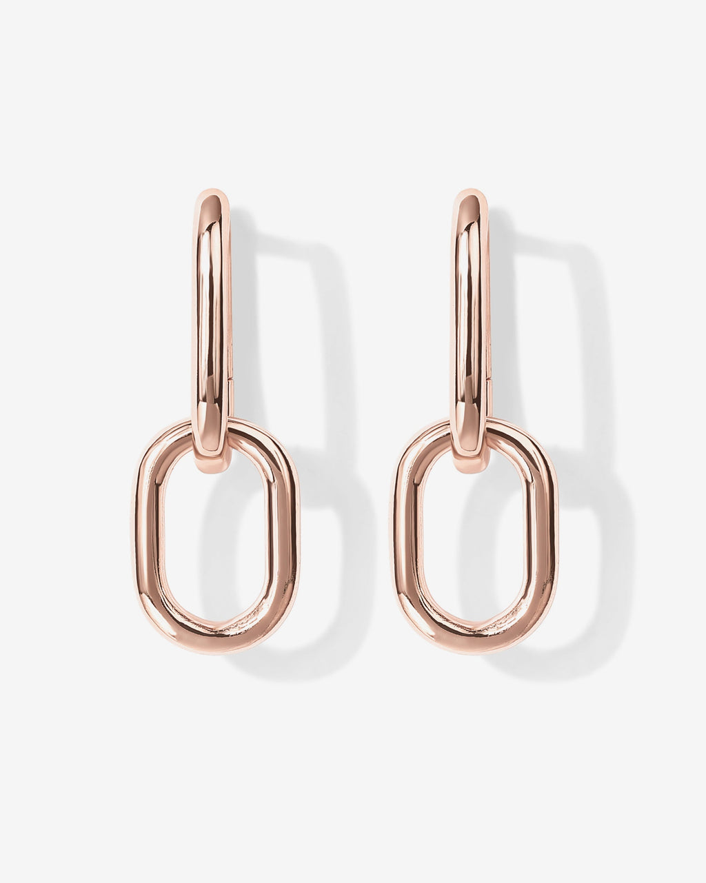 Convertible Paper Clip Link Hoops