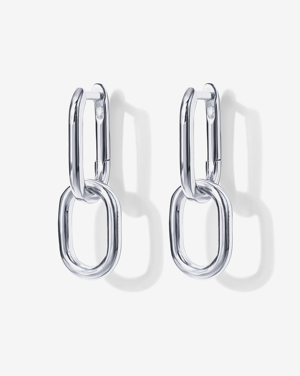 Convertible Paper Clip Link Hoops