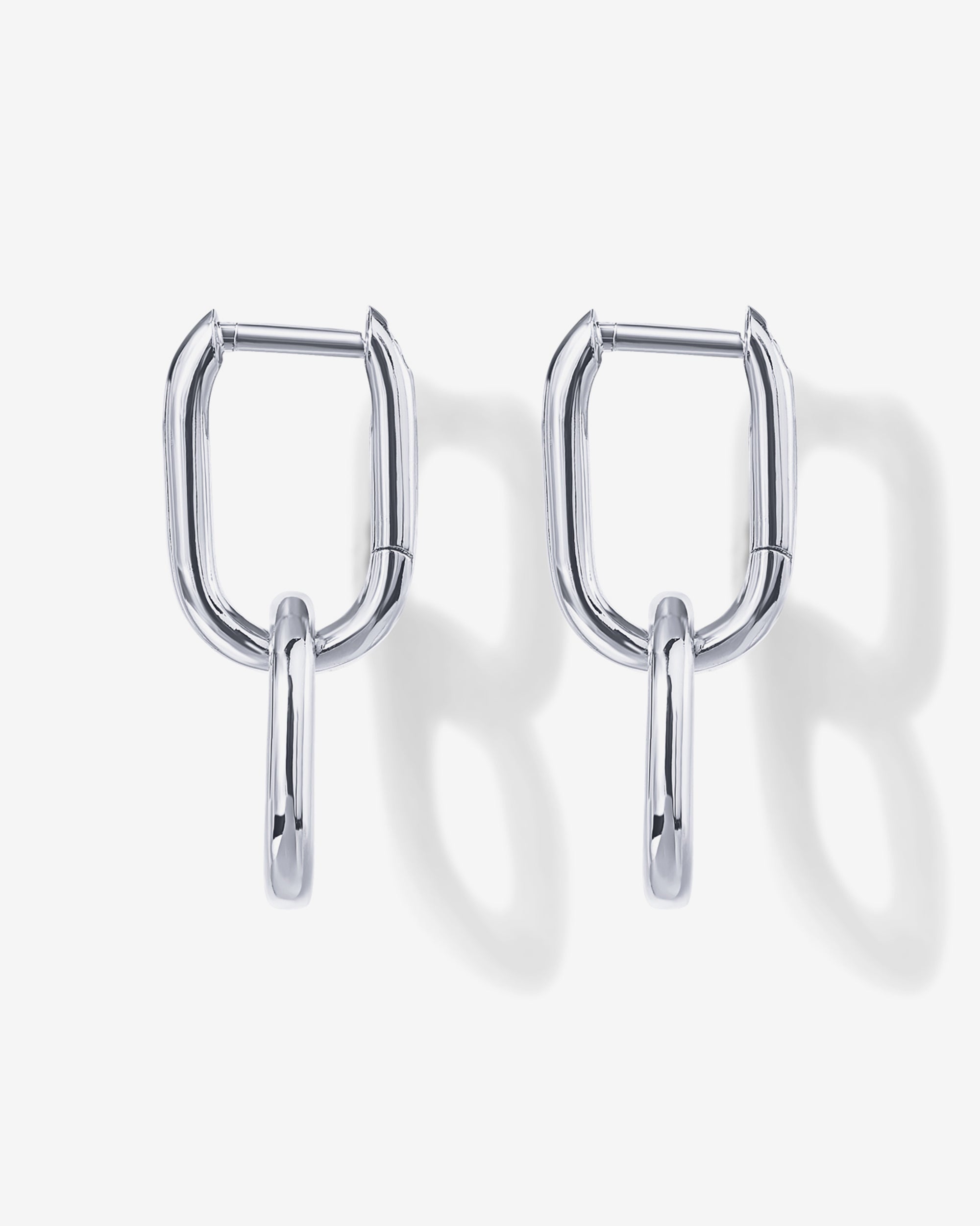 Convertible Paper Clip Link Hoops